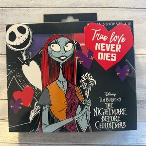 Disney The Nightmare Before Christmas Women's 3 Crew Socks Shoe Size 4-10